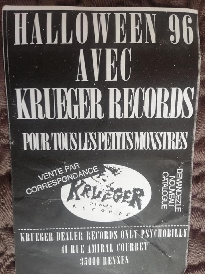 Halloween 96 avec Krueger Records