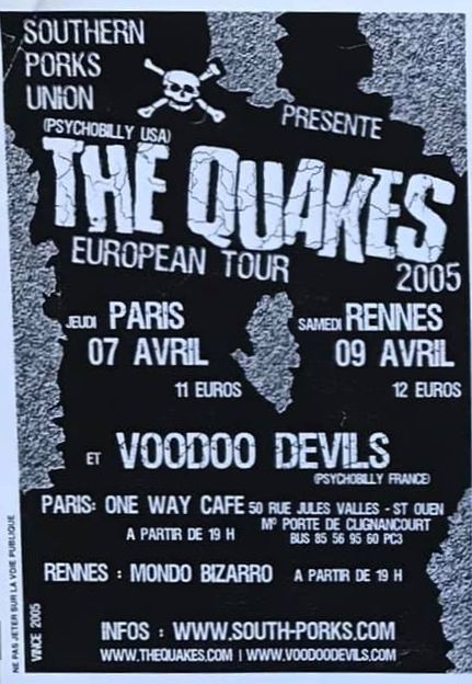 The Quakes European Tour