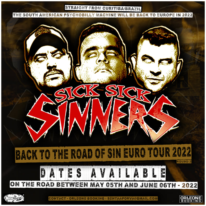 Back To The Road Of Sin Euro Tour